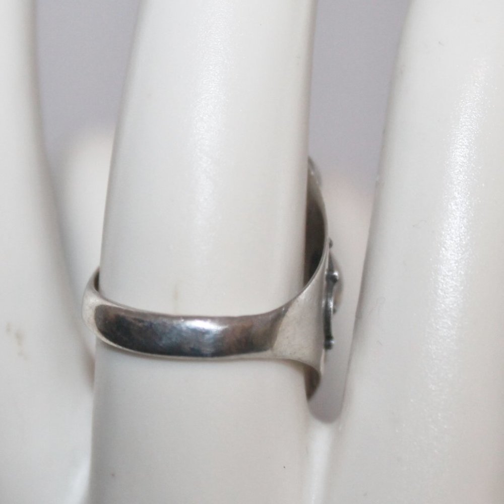 Turquoise Blue Topaz 925 Made in India Ring - Picture 5 of 11